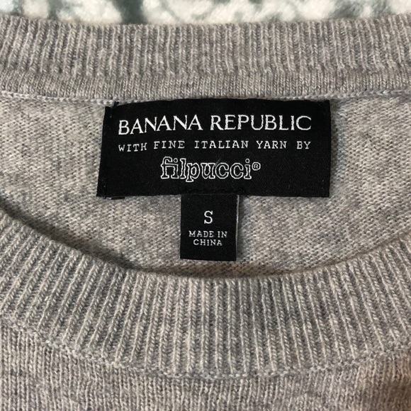 Merino Banana Republic Filpucci Bow Cuff Sweater - Picture 6 of 9